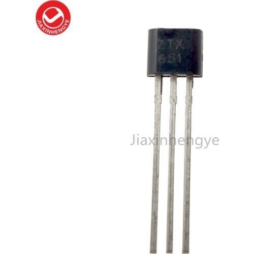 ZTX651 NPN 60V 2A TO-92 Original and New 100PCS/LOT Free Shipping