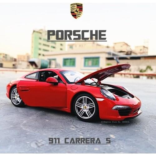 1:24 NEW Porsche 911 Carrera S Static Die Casting Car Alloy Model Car Toy Collection Christmas Gift Model Car