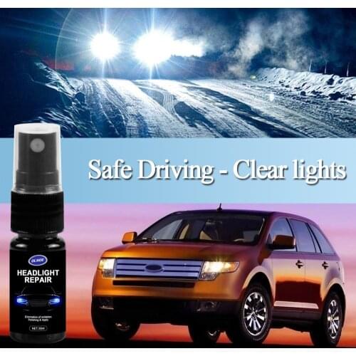 10/20/30/50ml Car Headlight Repair Fluid Scratch Remove Refurbishment Coating Oxidation Repair Polishing Car Light Restoration
