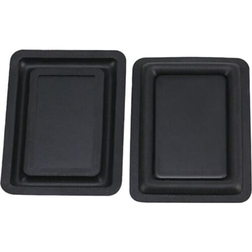 2PCS 3686/6085/5065 Rubber Vibration Membrane Bass Passive Radiator Film Plate