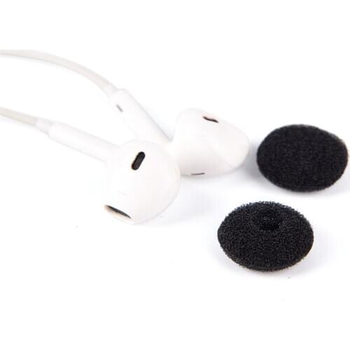 30Pcs Soft Foam Earbud Headphone Earpads Replacement Sponge Covers Headset Earphone For 1.5cm earphones