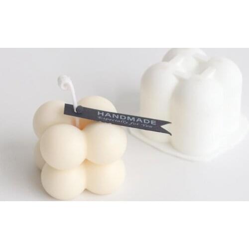 DIY 3D Candle Mold Silicone Moulds Handmade Home Decorartion Epoxy Resin Mold for Resin Crafts