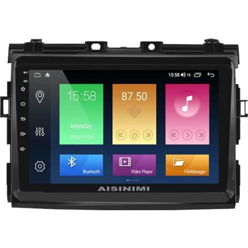 AISINIMI Android 10 Car Dvd Player navigation For Toyota previa 2006-2012 car radio Car Audio Gps Multimedia Stereo Monitor