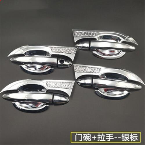 Car Styling for Chevrolet CAVALIER ORLANDO 2018-2020 ABS Chrome Door Handle Bowl Door handle Protective covering Cover Trim
