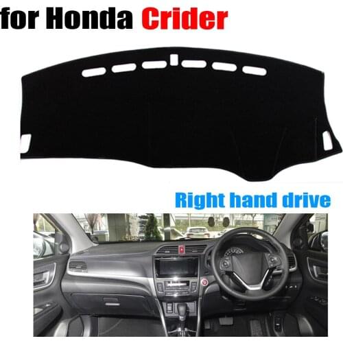 Car dashboard covers For Honda Crider all the years Right hand drive dash mat covers Auto dashboard protector accessories