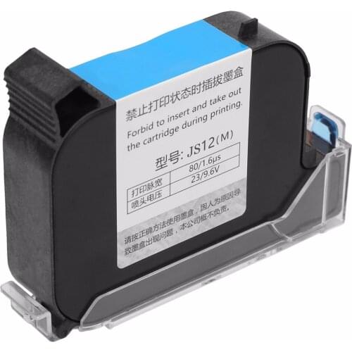 Black Printer Ink Cartridges Quick-drying Ink Cartridges for Handheld Date Coder Inkjet Printer Ink Cartridge printer