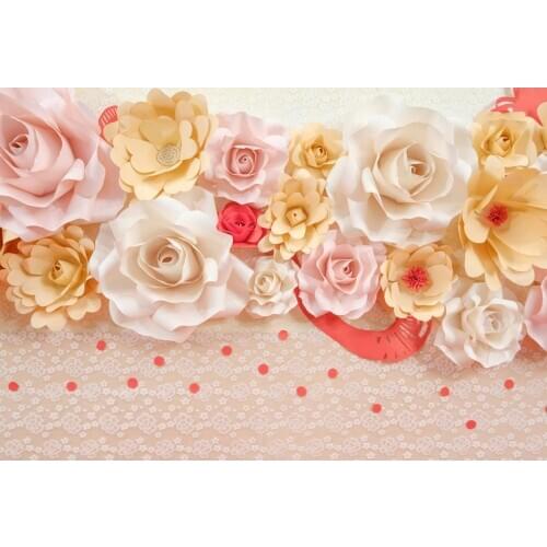 HUAYI Photography Backdrop Wedding Backdrop Birthday Bridal Shower Party Decor Flowers Wall Photo Booth Background Props XT-7268