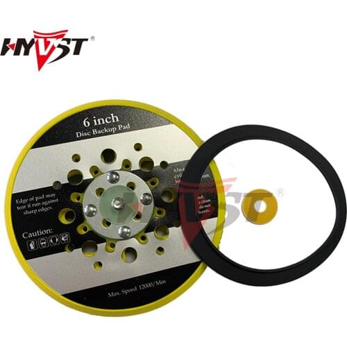 Hyvst Backing Pad with Shim and Brake Seal for Car Random Orbital Sander Machine Multi-function Variable Speed Corded Sander