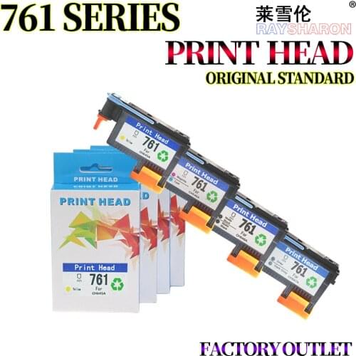 Print Head,Printhead Replacement For Use in HP 761 DesignJet T7100 T7200 CH645A CH646A CH647A CH648A ( Y C/M GY/DGY MBK )
