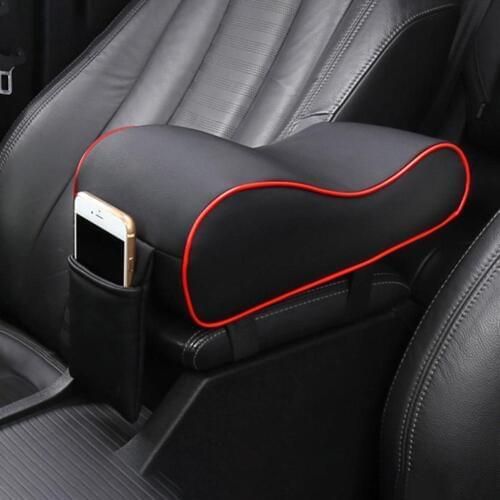 The New durable Waterproof Armrest Pad Soft Universal Faux Leather Car Center Console Arm Rest Seat Box Pad Cushion Handrail