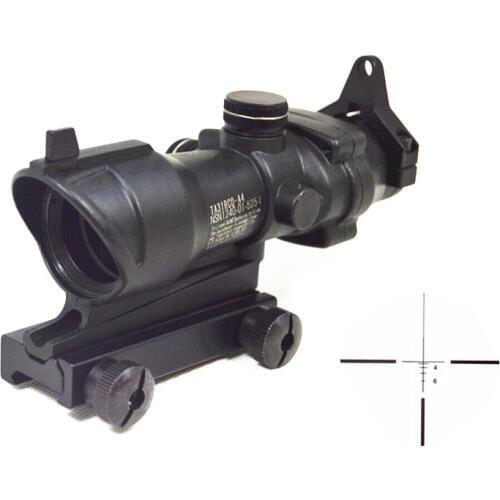 FIRECLUB Tactical Type TA01NSN 4x32 Cross Sight Riflescope wiith Quick Detach 11 & 20mm Mount #Style B, GL 4X32B