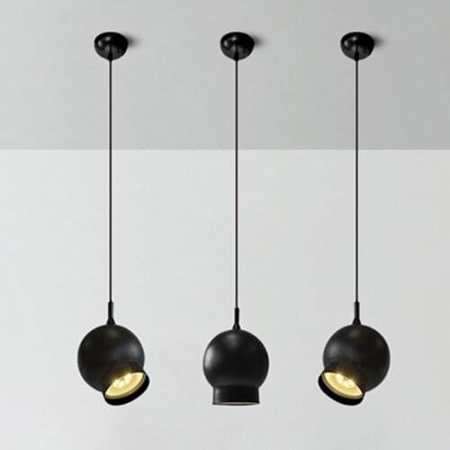Retro Industrial Lamp The Bar LED Pendant Lights Minimalist Dining Room Lighting Light Fixtures Loft Pendant Hanging Lamp