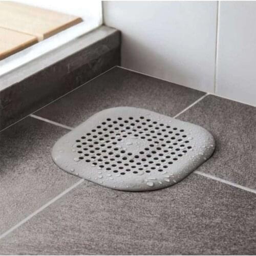 Silicone Sink Strainer Hair Catcher Bathroom Sewer Outfall Drain Filter Waste Collector Universal Household Kitchen Accessories