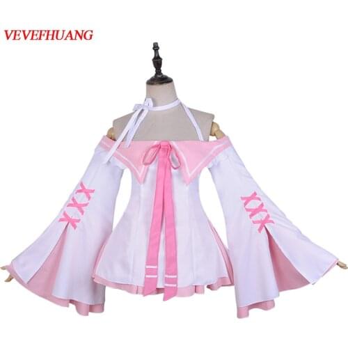VEVEFHUANG Kосплей Anime Azur Lane Fletcher-Class Destroyer Nicholas Woman Cosplay Costume For Halloween Carnival Party Dress