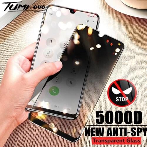 Anti Spy Peep Screen Protector Glass For Huawei Y6 Y7 Y5 Y9 Prime 2019 P20 P40 P30 Lite Nova 7i 3i 7 8 Pro P smart Z 2018 Cover