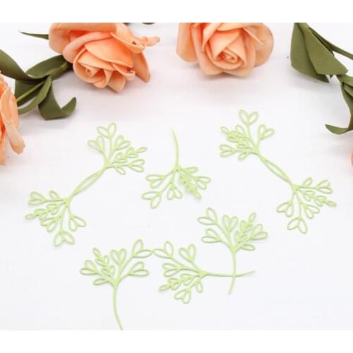 ZFPARTY Heart Foliage Leaves Metal Cutting Dies Stencils for DIY Scrapbooking Decorative Embossing DIY Paper Cards