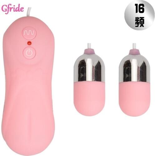 Female Vibrator with Strong Vibration Double Vibrator 16 Frequency Vibrator Adult Sex Toys