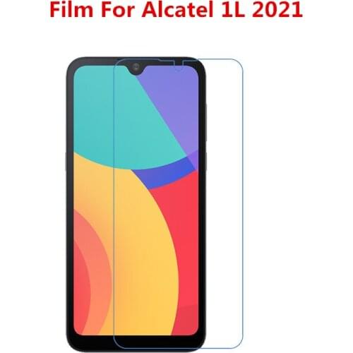 1/2/5/10 Pcs Ultra Thin Clear HD LCD Screen Protector Film With Cleaning Cloth Film ForAlcatel 1L (2021)