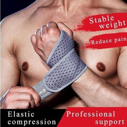 Sports Fitness Wristband Weightlifting Dumbbell Workout Anti-sprain Wristband