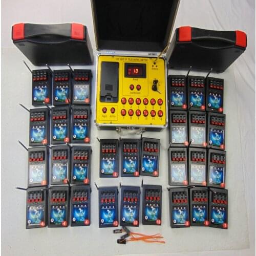 120 Cues fireworks 433MHZ remote control wedding equipment-USA Safety wireless switch DMX Stage Copper wire