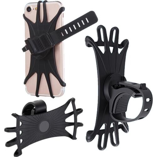 For xiaomi Phone Holder 360 Rotation Rotary Handlebar Phone Rack Bracket For Motorcycle Bike Electric Scooter For 4-6 inch Phone