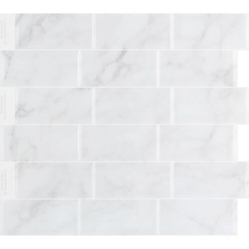 EasyTiles (10 Piece）3Deffect，Peel And Stick Wall Tile, Waterproof Wall Tiles For kKtchen And Bathroom, Easy To Cut/Clean