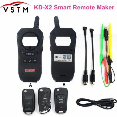 Newest KEYDIY KD-X2 Car Key Garage Door Remote Generater/Chip Reader/Frequency Tester/Access Card Copier With KD900 Remotes
