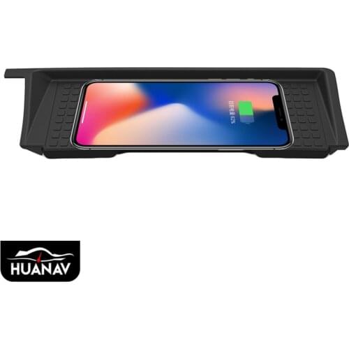 QI Car Wireless Charger For BMW4 series/3 series Intelligent Infrared Fast Wireless Charging Car Phone Holder for iphone Samsung