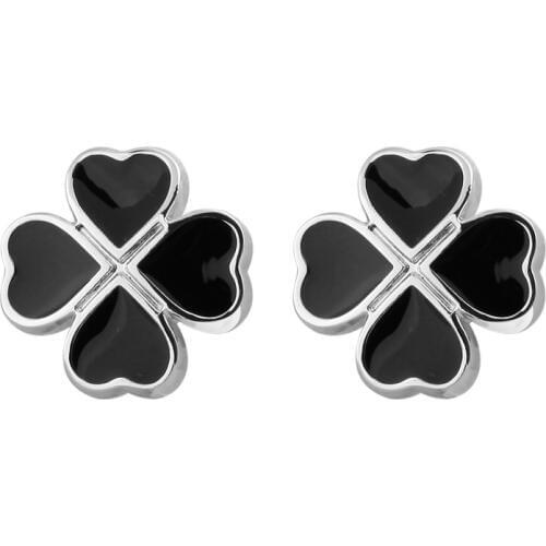 C-MAN Luxury shirt Black clover Cufflinks brand Hipster Cufflinks For Men Gift for Husband Gift for High Quality Men Gift