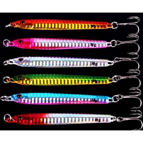 Fishing Lure Metal Jigging Lure 30g-40g 10cm Spoon Bait Saltwater Jig Fishing Tackle Carp Fishing Pesca Fishing Pencil Lure