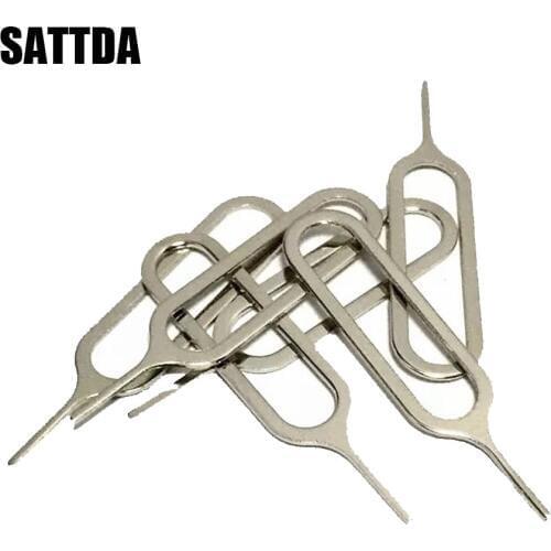 10 pcs Mobile Card Needle Capture Card Needle Stainless Steel SIM Captor Mobile Phone Tool
