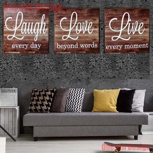 2020 5d diamond painting full set live rhinestone pictures love diamond embroidery full set laguh christmas decorations for home