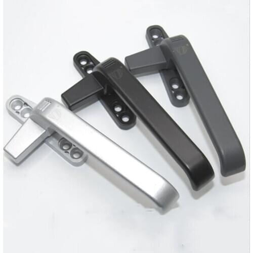 Aluminum push window handle, interior door lock handle