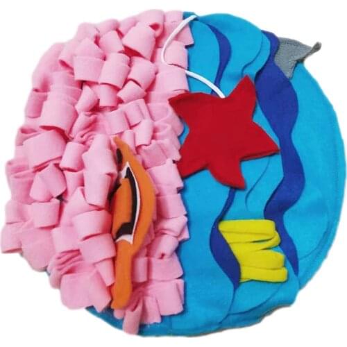 Pet Sniffing Mat Washable Dog Cat Smell Training Pad Consume Energy Puzzle Pet Toys Puppy Dog Release Stress Training Blanket