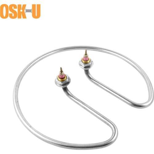 M16 Thread Heater Element 220V 2KW/2.5KW/3KW Electric Heating Pipe 304SUS Heating Element for Electric Heating Bucket