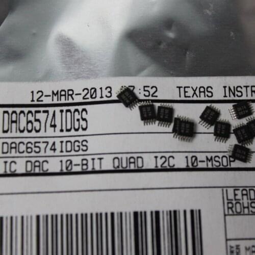100% New&original DAC6574IDGS MSOP-10
