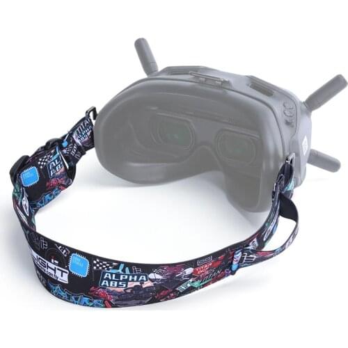 New iFlight Adjustable FPV Goggles Headband Headstrap with battery holder for Fatshark Goggles/DJI FPV goggles/other Goggles