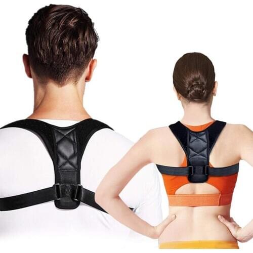 NEW Adjustable Clavicle Posture Corrector Men Woemen Upper Back Brace Shoulder Lumbar Support Belt Corset Posture Correction