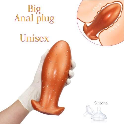 Huge anal plug erotic products for adults 18 silicone plugs big butt plug anal balls vaginal anal expanders Big Dildo bdsm toys