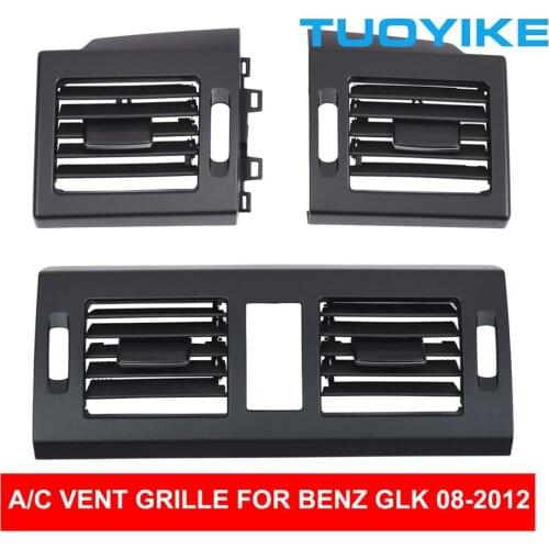 Car AC Front Left / Right Console Center Air Conditioner Vent Grille GLK Panel Cover ForMercedes Benz GLK300 GLK350 08-2012 W204