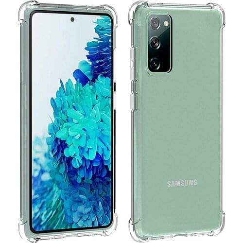 Transparent Case For Samsung Galaxy A12 A32 A52 A72 A42 A02 Shockproof Phone Case A51 A71 A02S a12 a52 Silicone Case Back Cover