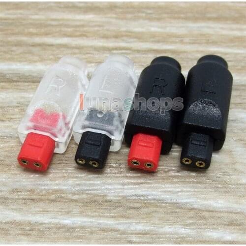LN004341 Red Black Earphone Pin For audio-technica ATH-IM50 ATH-IM70 ATH-IM01 ATH-IM02 ATH-IM03 ATH-IM04