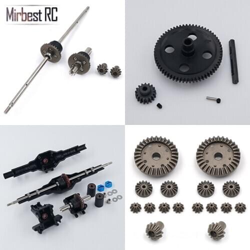 Wltoys 12428-0091 12428-0133 Reduction gear 12428-0015 12428 A/B/C 12423 RC Car Spare parts Upgrade metal differential gear