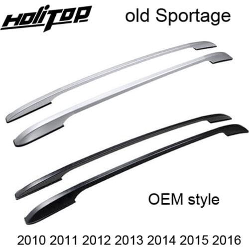 OE style roof rail roof rack roof bar for KIA Sportage 2010 2011 2012 2013 2014 2015 2016, decorate your car, easy installation