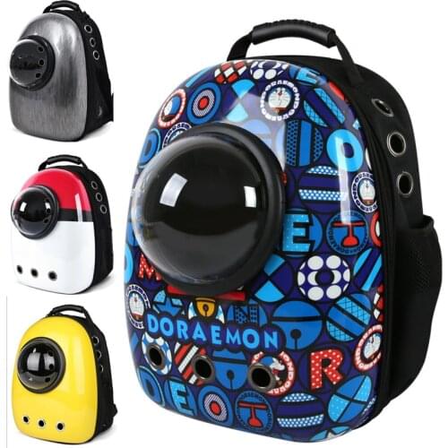 Pet Cat Backpack Window Carrier Backpack for Cat With a Window Small Dog Cat Carrier Travel Bag Space Capsule Puppy Pet Product