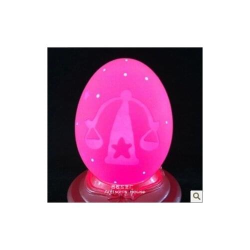 Constellation egg music box birthday gift Christmas boyfriend girlfriend the Qixi Festival students luminous color