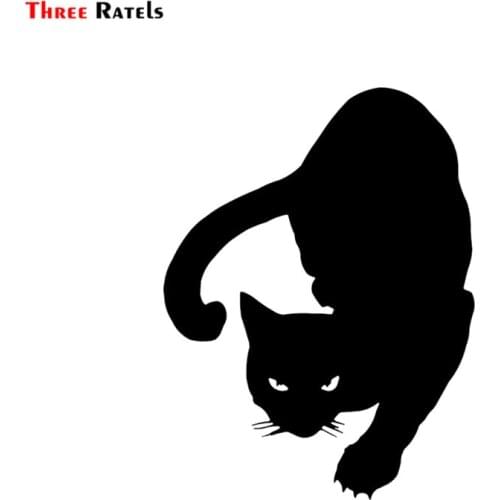 Three Ratels Cat Wall Stickers