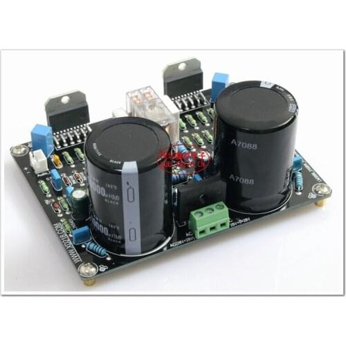 XD LM3886 amplifier DC servo current feedback protection circuit 2x68W hifi power amplifier board