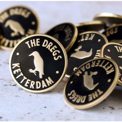 The Dregs Membership Enamel Brooch Pin Backpack Hat Bag Collar Lapel Pins Badges Women Mens Fashion Jewelry Accessories