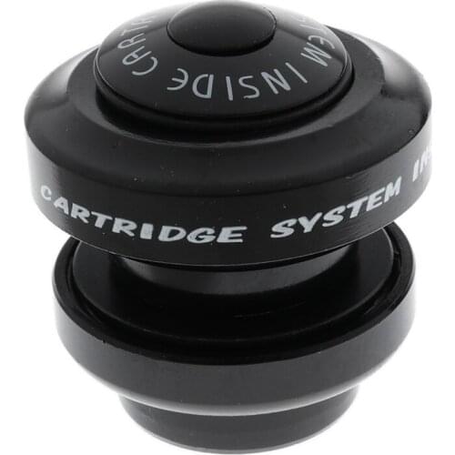 1'' / 1-1/8'' Threadless Alloy Road Bike Headset 30mm Headtube with Bearings Bicycle Headset Parts